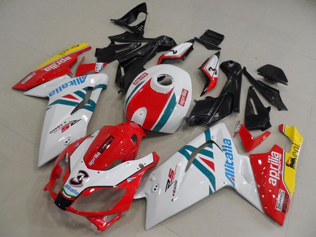 Comprar Carenados Moto Aprilia RS125 2006-2011 - Blanco Rojo Verde Amarillo