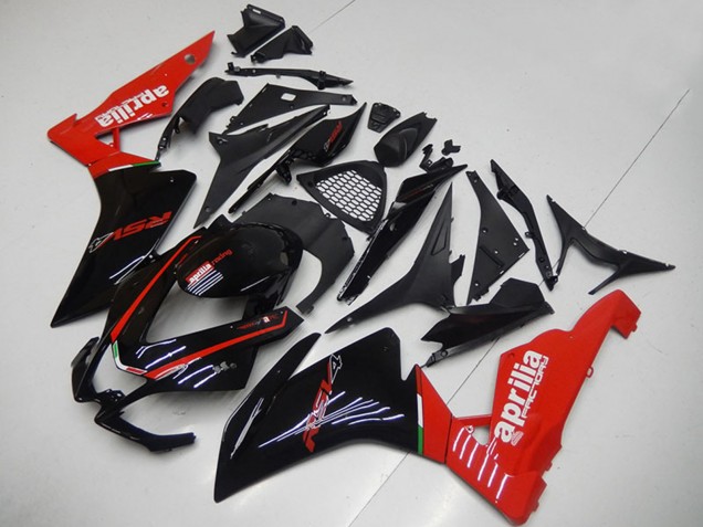 Comprar Carenados Moto Aprilia RSV4 1000 2009-2015 - Negro Brillante Rojo