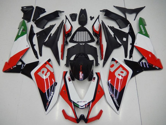 Comprar Carenados Moto Aprilia RSV4 1000 2009-2015 - Negro Rojo Blanco