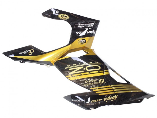 Comprar Carenados Moto Kawasaki EX400 2018-2024 - Oro Negro Brillante