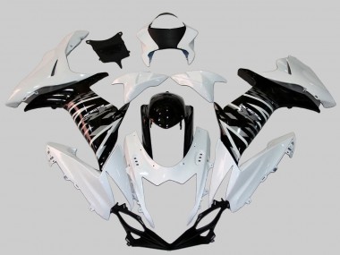 Comprar Carenado Moto Suzuki GSXR 600/750 2011-2024 - Blanco Negro Brillante