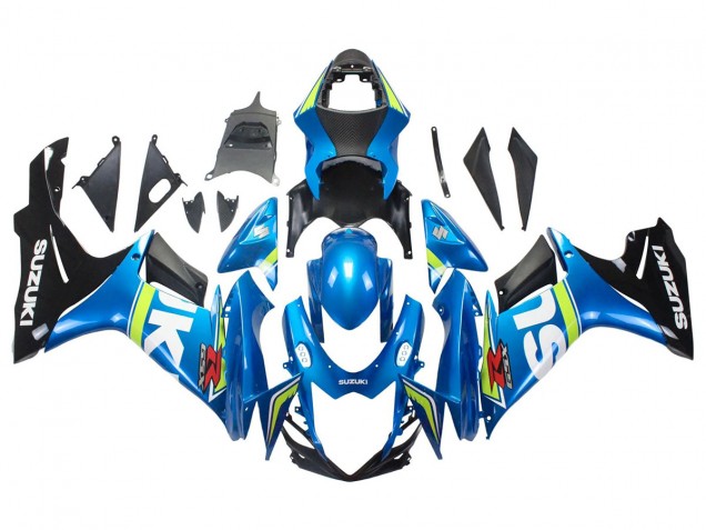 Comprar Carenados Moto Suzuki GSXR 600/750 2011-2024 - Azul Blanco Verde Negro