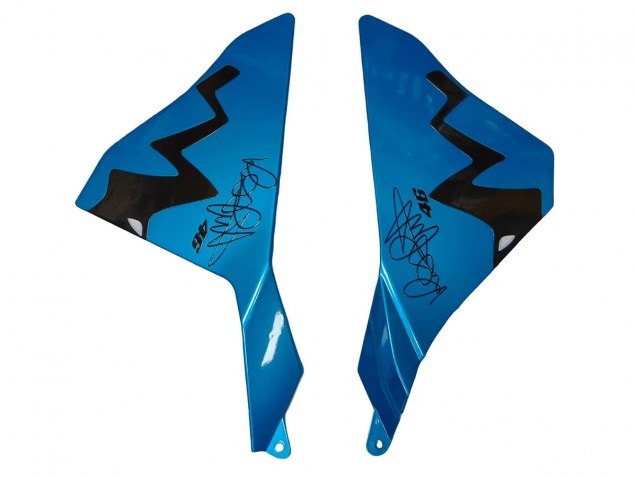 Comprar Carenados Moto Yamaha YZF R1 2015-2019 - Azul Verde Negro Tiburón