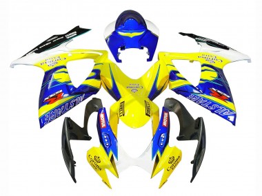 Comprar Carenados Moto Suzuki GSXR 600/750 2006-2007 - Blanco Azul Amarillo Corona Alstare