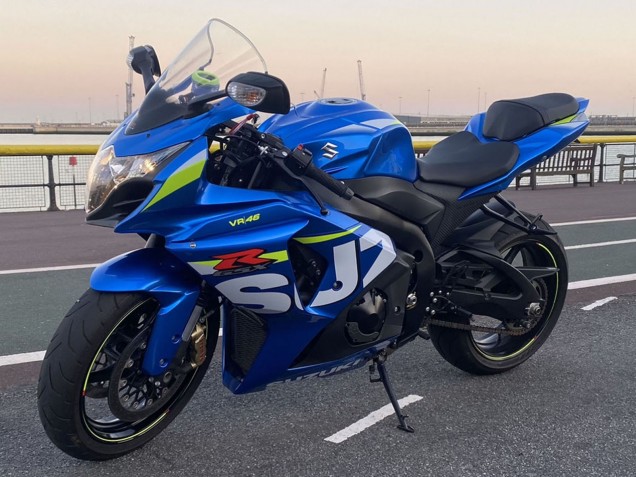 Comprar Carenados Moto Suzuki GSXR 1000 2009-2016 - Azul Verde Blanco