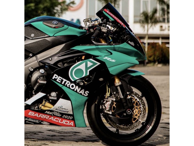 Comprar Carenados Moto Yamaha YZF R6 2008-2016 - Verde Claro Blanco Negro Petronas