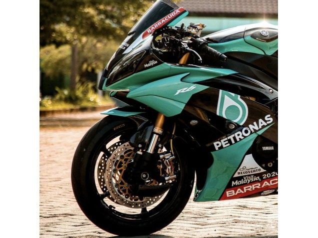 Comprar Carenados Moto Yamaha YZF R6 2008-2016 - Verde Claro Blanco Negro Petronas