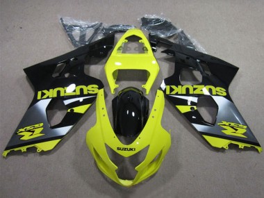Comprar Carenados Moto Suzuki GSXR 600 2004-2005 - Amarillo Plata Negro Brillante