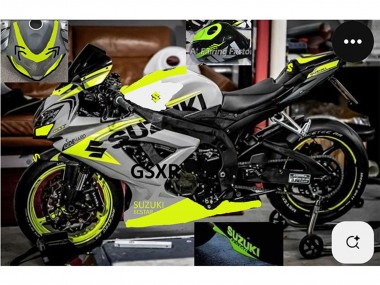 Comprar Carenados Moto Suzuki GSXR 750 2004-2005 - Gris Lemon Verde Negro