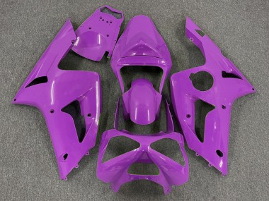 Magenta Brillante Liso 2003-2004 Kawasaki ZX6R Carenados Moto