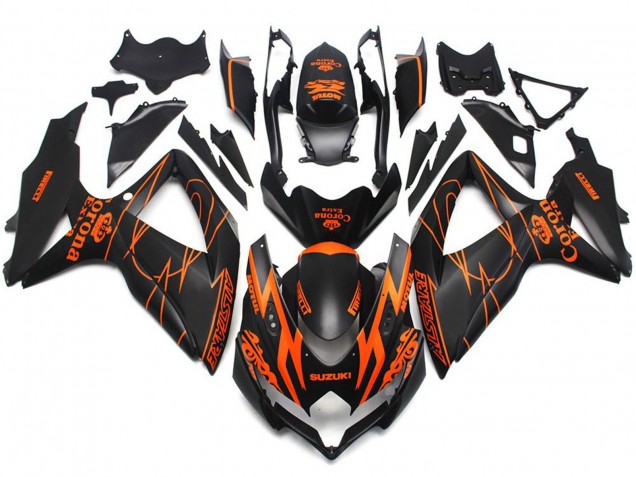 Mate Personalizado Corona Especial 2008-2010 Suzuki GSXR 600-750 Carenados Moto Mate Personalizado Corona Especial 2008-2010 Suzuki GSXR 600-750 Carenados Moto