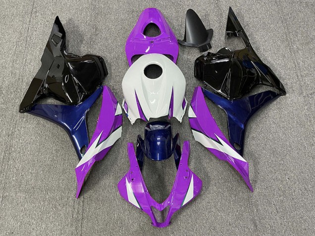 Morado & Blanco 2009-2012 Honda CBR600RR Carenados Moto Morado & Blanco 2009-2012 Honda CBR600RR Carenados Moto
