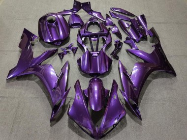 Morado Oscuro 2004-2006 Yamaha R1 Carenados Moto