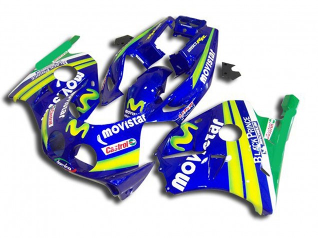 Movistar 1990-1998 Honda CBR250RR Carenados Moto Movistar 1990-1998 Honda CBR250RR Carenados Moto