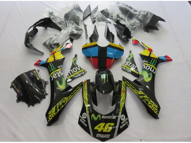 Movistar 2015-2019 Yamaha R1 Carenados Moto Movistar 2015-2019 Yamaha R1 Carenados Moto