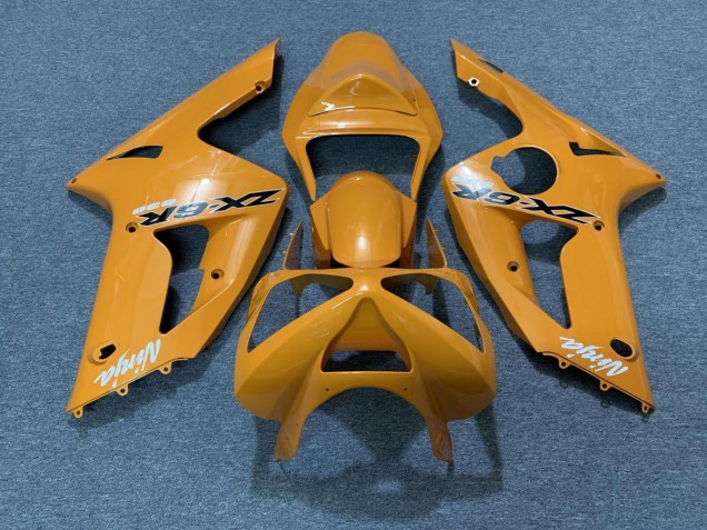 Naranja 2003-2004 Kawasaki ZX6R Carenados Moto Naranja 2003-2004 Kawasaki ZX6R Carenados Moto