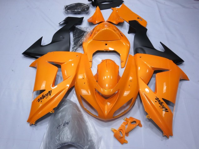 Naranja 2006-2007 Kawasaki ZX10R Carenados Moto Naranja 2006-2007 Kawasaki ZX10R Carenados Moto