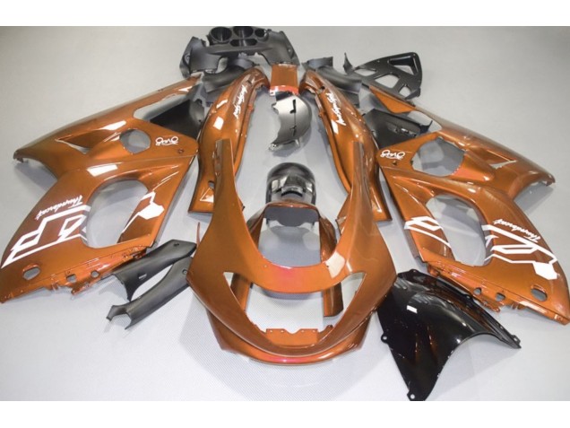 Naranja Brillante 1998-2007 Yamaha YZF600 Carenados Moto