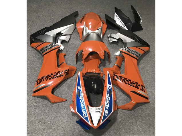 Naranja Brillante & Azul 2017-2023 Honda CBR1000RR Carenados Moto Naranja Brillante & Azul 2017-2023 Honda CBR1000RR Carenados Moto