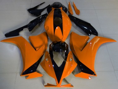 Naranja Brillante & Negro 2012-2016 Honda CBR1000RR Carenados Moto