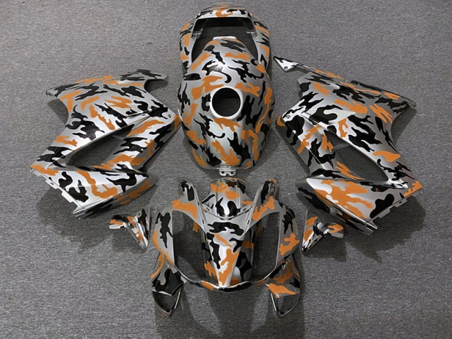 Naranja Camuflaje 2002-2012 Honda VFR800 Carenados Moto Naranja Camuflaje 2002-2012 Honda VFR800 Carenados Moto
