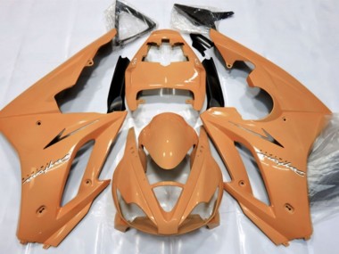 Naranja Claro 2006-2008 Triumph Daytona 675 Carenados Moto