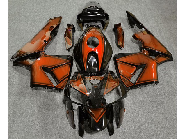 Naranja Intenso 2005-2006 Honda CBR600RR Carenados Moto Naranja Intenso 2005-2006 Honda CBR600RR Carenados Moto