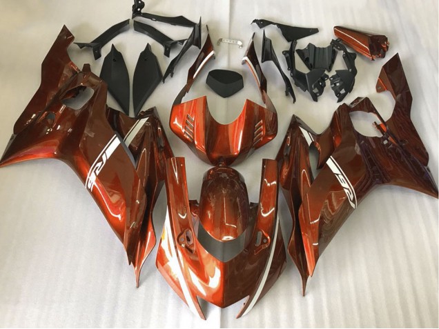 Naranja Intenso 2017-2021 Yamaha R6 Carenados Moto Naranja Intenso 2017-2021 Yamaha R6 Carenados Moto