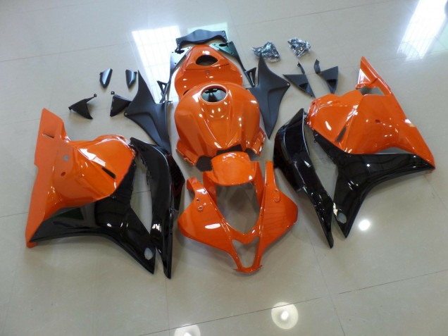 Naranja & Negro 2009-2012 Honda CBR600RR Carenados Moto Naranja & Negro 2009-2012 Honda CBR600RR Carenados Moto