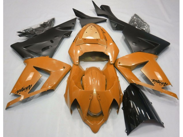Naranja Perla & Negro 2004-2005 Kawasaki ZX10R Carenados Moto Naranja Perla & Negro 2004-2005 Kawasaki ZX10R Carenados Moto