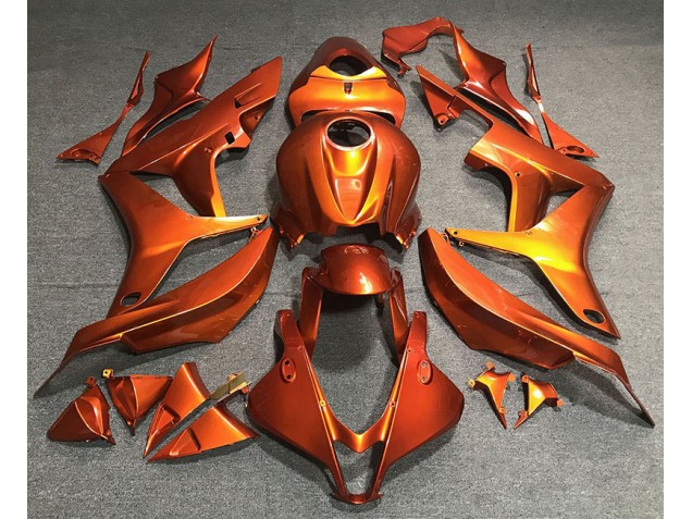 Naranja Plana 2007-2008 Honda CBR600RR Carenados Moto Naranja Plana 2007-2008 Honda CBR600RR Carenados Moto