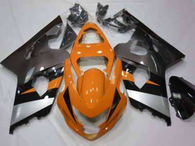 Naranja & Plata 2004-2005 Suzuki GSXR 600-750 Carenados Moto