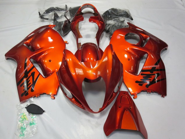 Naranja Quemada 1997-2007 Suzuki GSXR 1300 Carenados Moto Naranja Quemada 1997-2007 Suzuki GSXR 1300 Carenados Moto