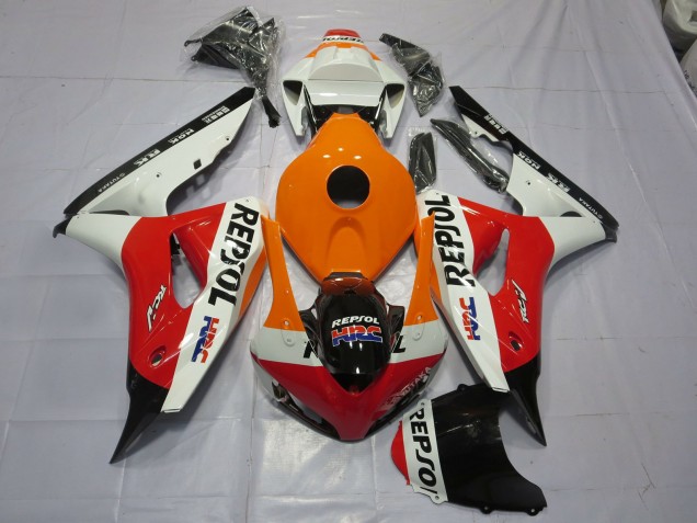 Naranja Repsol 2006-2007 Honda CBR1000RR Carenados Moto Naranja Repsol 2006-2007 Honda CBR1000RR Carenados Moto