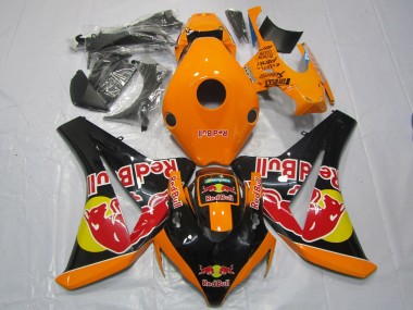 Naranja RojoToro 2008-2011 Honda CBR1000RR Carenados Moto