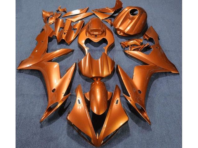 Naranja Sólido 2004-2006 Yamaha R1 Carenados Moto Naranja Sólido 2004-2006 Yamaha R1 Carenados Moto