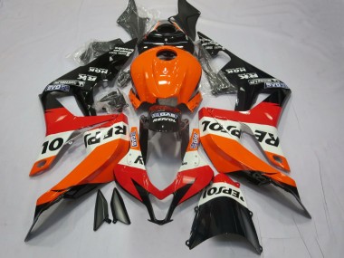 Naranja Vibrante Repsol 2007-2008 Honda CBR600RR Carenados Moto