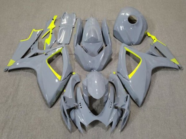 Nardo / Alta Viz Amarillo 2006-2007 Suzuki GSXR 600-750 Carenados Moto Nardo / Alta Viz Amarillo 2006-2007 Suzuki GSXR 600-750 Carenados Moto