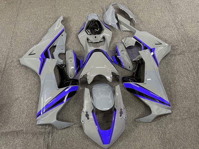 Nardo Con Rayas Azules 2017-2023 Honda CBR1000RR Carenados Moto Nardo Con Rayas Azules 2017-2023 Honda CBR1000RR Carenados Moto