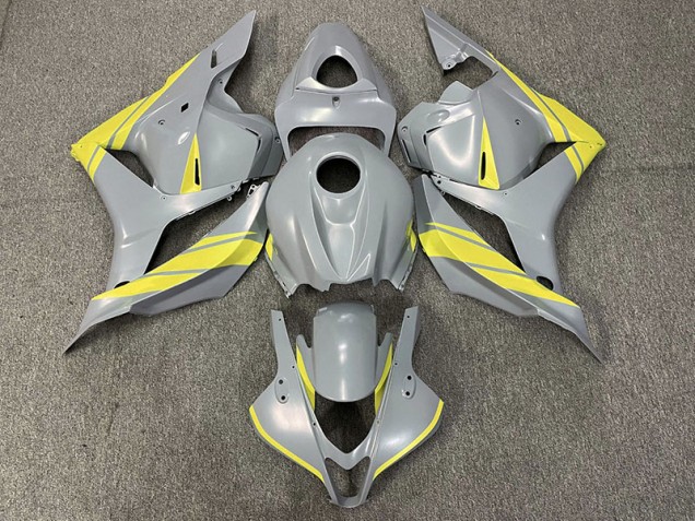 Nardo Gris & Amarillo 2009-2012 Honda CBR600RR Carenados Moto Nardo Gris & Amarillo 2009-2012 Honda CBR600RR Carenados Moto