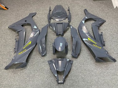 Nardo Gris & Amarillo 2011-2015 Kawasaki ZX10R Carenados Moto