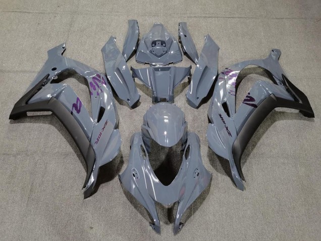 Nardo Gris & Morado 2016-2019 Kawasaki ZX10R Carenados Moto Nardo Gris & Morado 2016-2019 Kawasaki ZX10R Carenados Moto