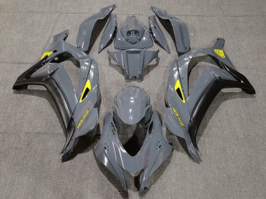Nardo Gris & Negro 2016-2019 Kawasaki ZX10R Carenados Moto