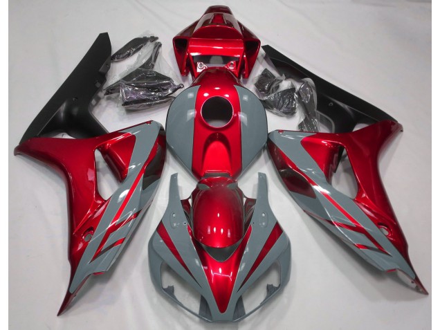 Nardo Gris & Rojo 2006-2007 Honda CBR1000RR Carenados Moto Nardo Gris & Rojo 2006-2007 Honda CBR1000RR Carenados Moto