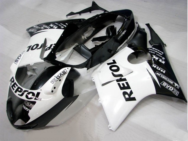 Negro Blanco Repsol 1996-2007 Honda CBR1100XX Carenados Moto Negro Blanco Repsol 1996-2007 Honda CBR1100XX Carenados Moto