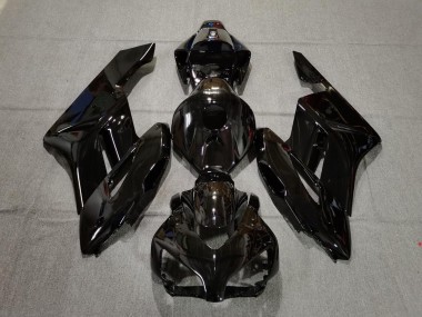 Negro Brillante 2004-2005 Honda CBR1000RR Carenados Moto
