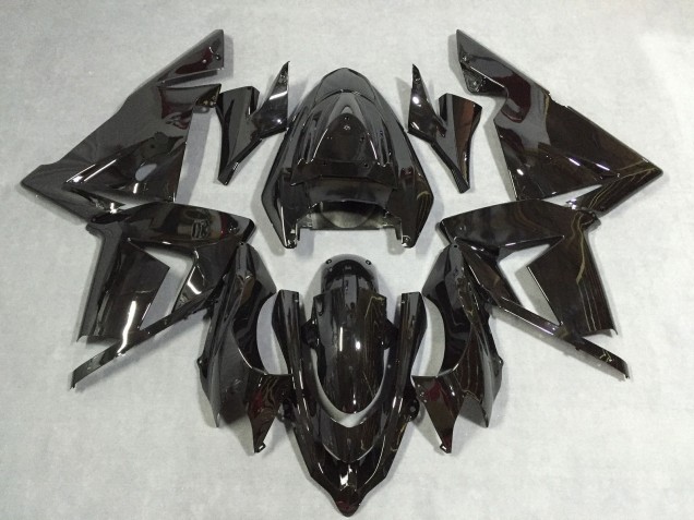 Negro Brillante 2004-2005 Kawasaki ZX10R Carenados Moto Negro Brillante 2004-2005 Kawasaki ZX10R Carenados Moto
