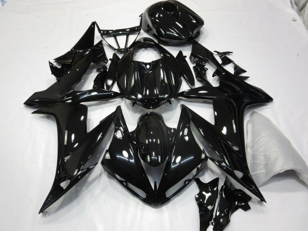 Negro Brillante 2004-2006 Yamaha R1 Carenados Moto Negro Brillante 2004-2006 Yamaha R1 Carenados Moto