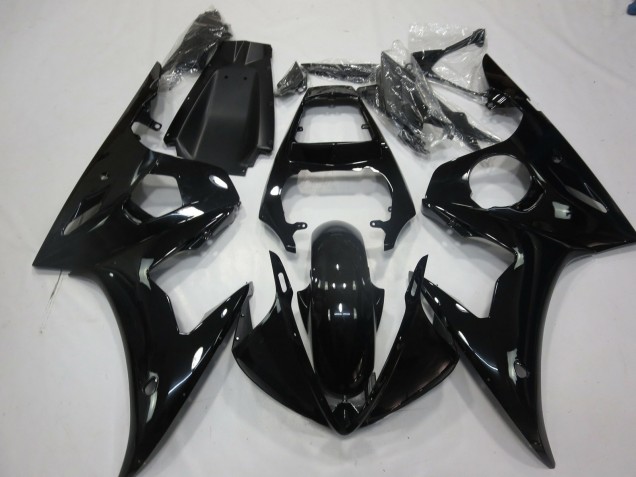 Negro Brillante 2005 Yamaha R6 Carenados Moto Negro Brillante 2005 Yamaha R6 Carenados Moto