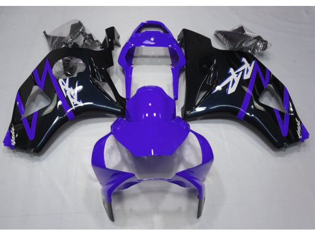 Negro Brillante & Morado 2002-2003 Honda CBR954RR Carenados Moto Negro Brillante & Morado 2002-2003 Honda CBR954RR Carenados Moto
